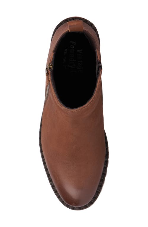Vintage Foundry Alara Zip Boot In Tan
