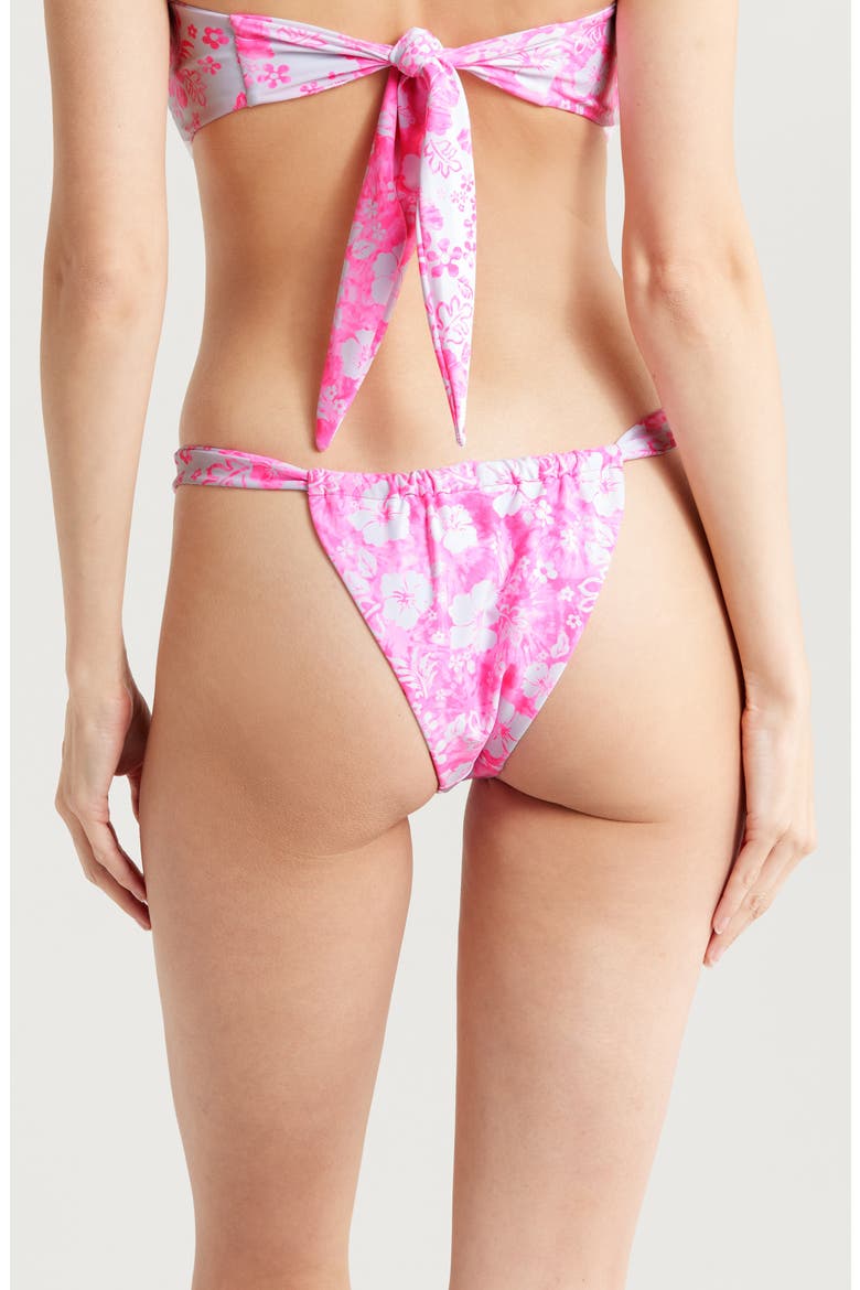 Ruched Bikini Bottoms, Alternate, color, ISLAND BLUSH