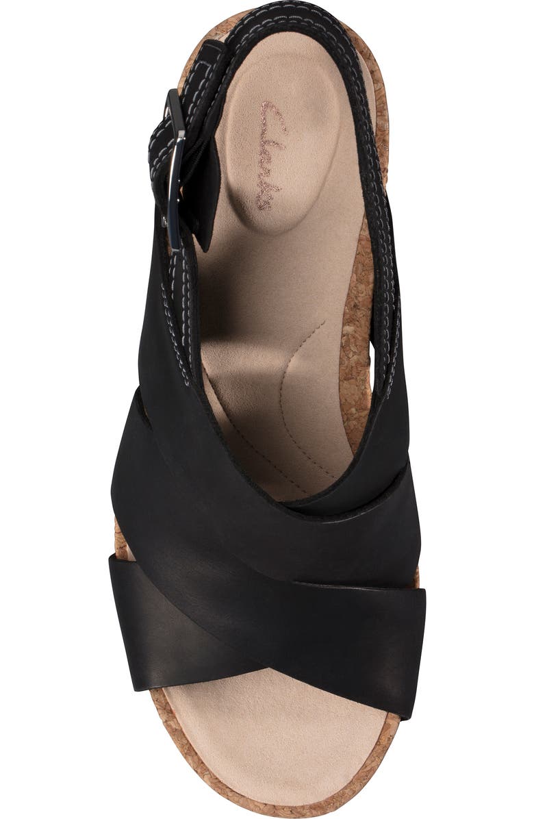 Clarks<sup>®</sup> Flex Platform Wedge Sandal, Alternate, color,