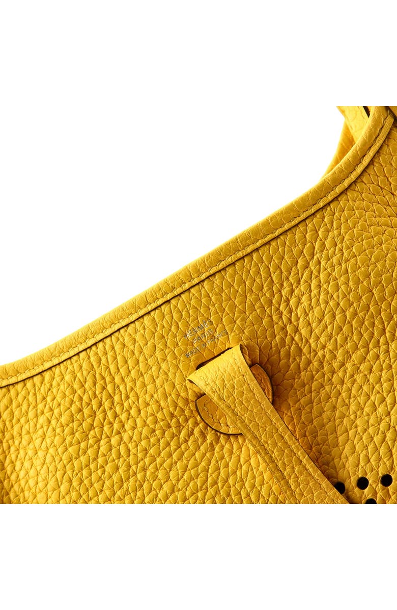 Pre-Owned Hermes Evelyne Bag Gen III Clemence TPM, Alternate, color, Jaune De Naples