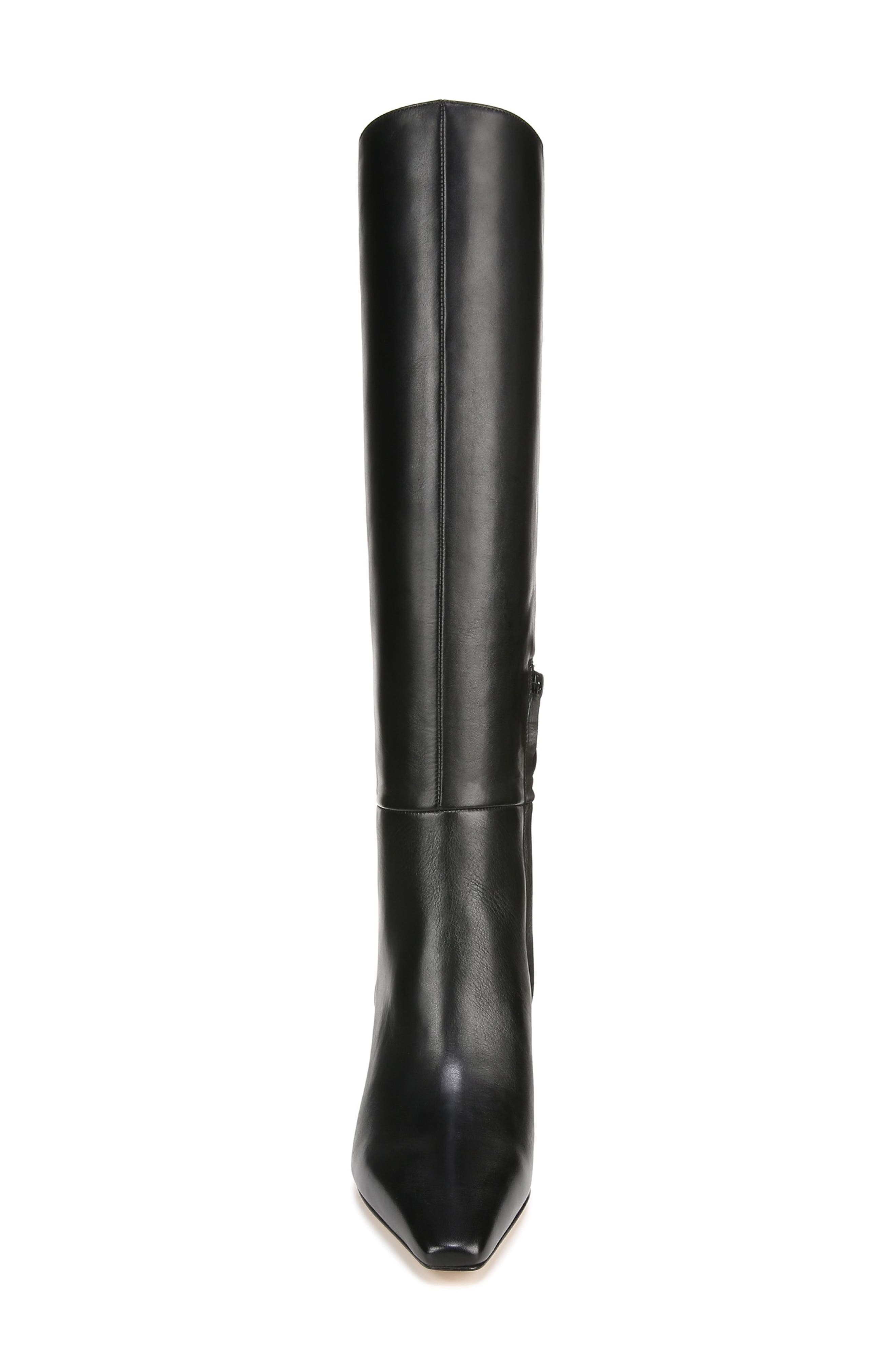 Sylvia Knee High Boot, Alternate, color, BLACK