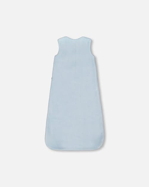 Deux Par Deux Baby Boy Plush Sleep Sack In Blue