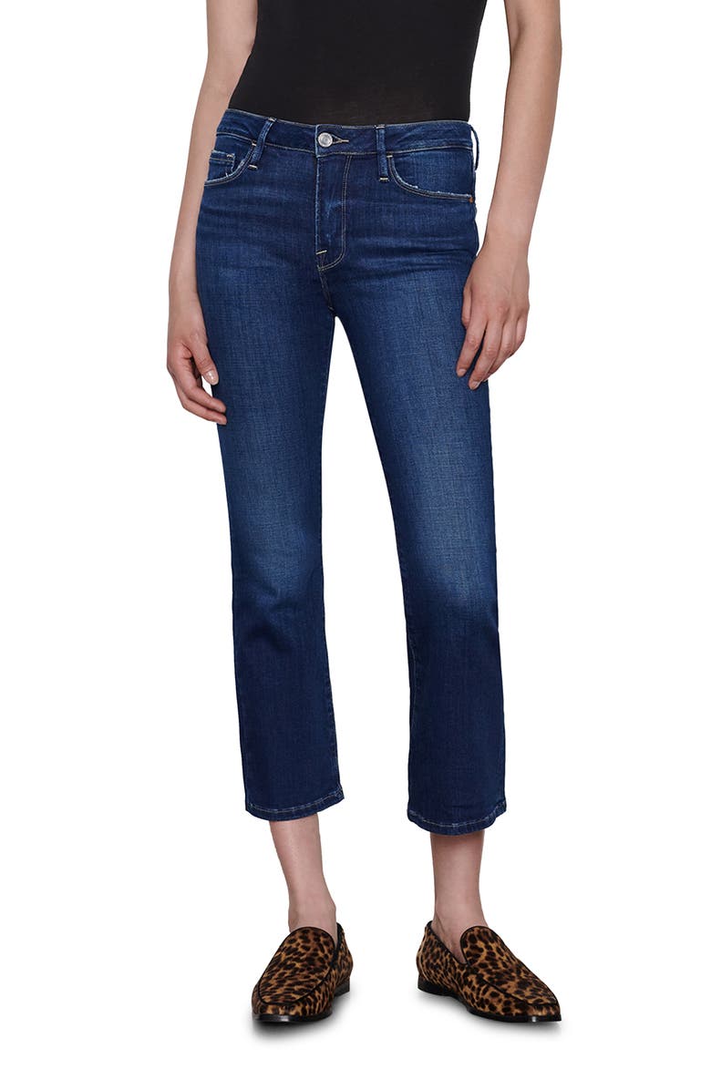 FRAME Le Crop Mini Boot (Bio)degradable Organic Cotton Jeans, Main, color,