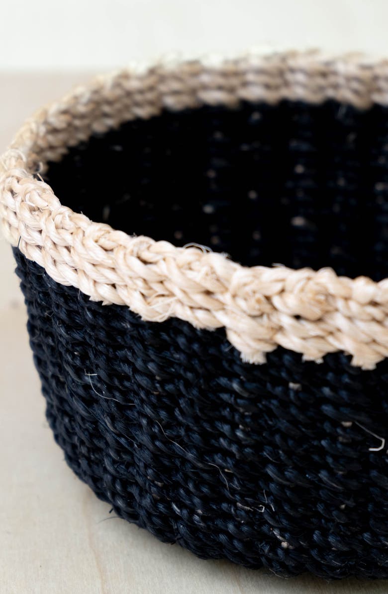 LIKHA Mini Trinket Basket, Alternate, color, Black