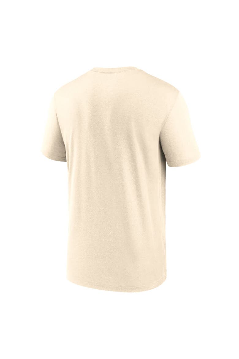 Men's Nike Natural Clemson Tigers Campus Shadow Legend Performance T-Shirt, Alternate, color, Natural