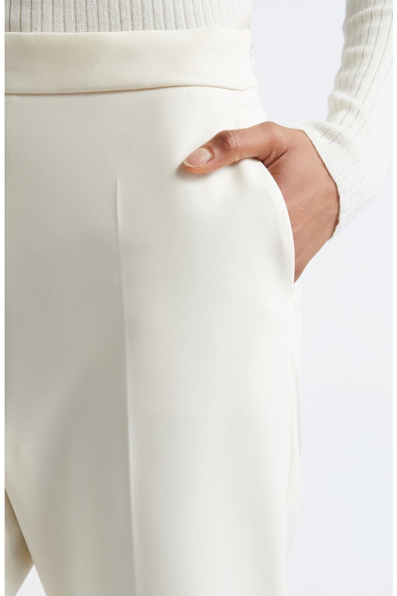 Parata Flare Leg Ankle Trousers, Alternate, color, VANILLA
