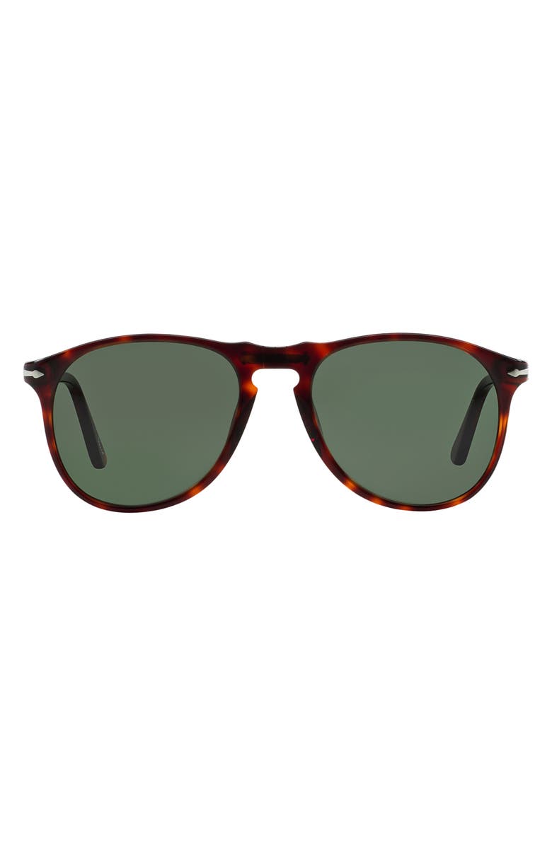Persol 55mm Pilot Sunglasses, Main, color, Havana