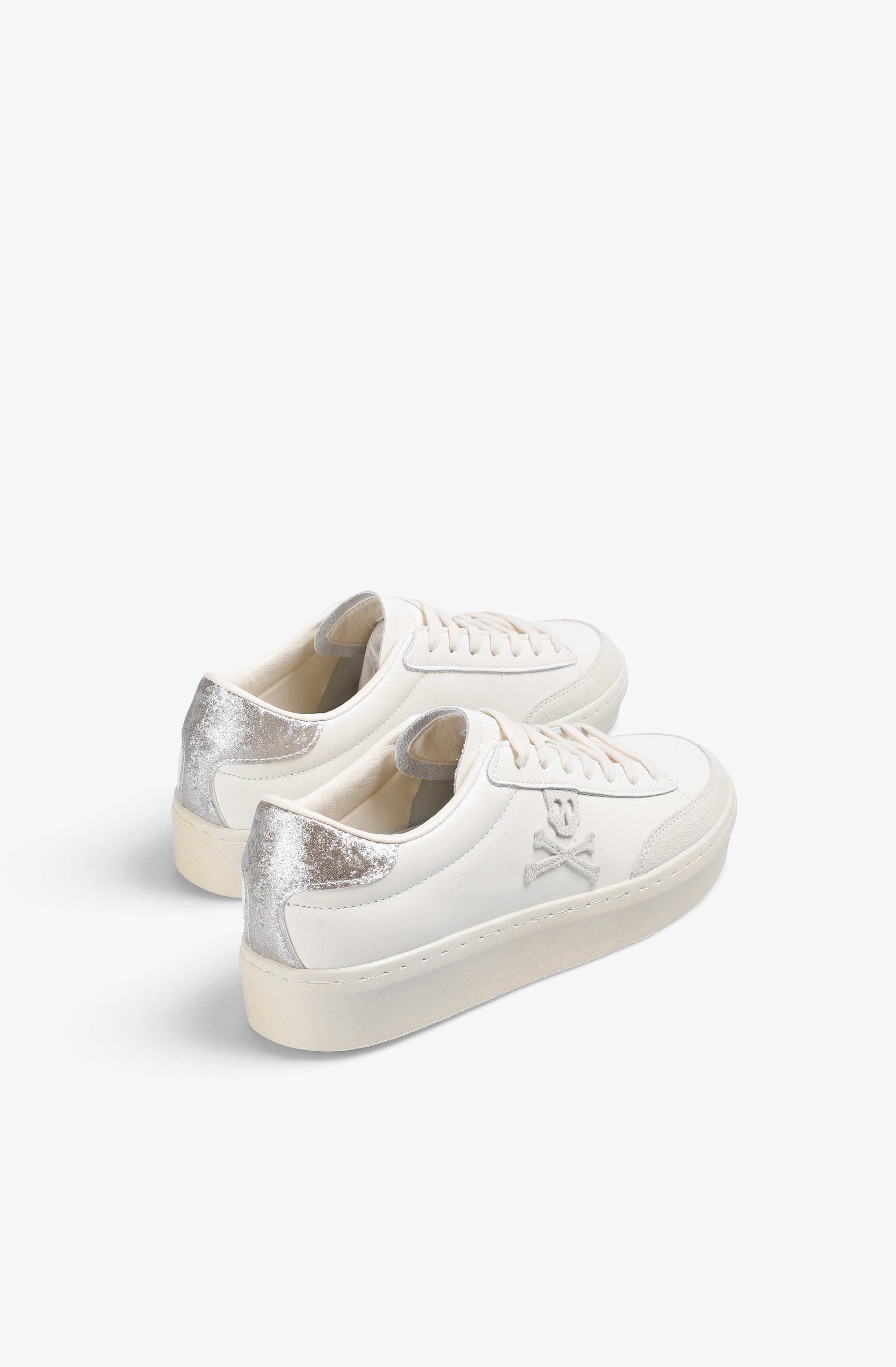 Scalpers Newgalahi Sneakers, Alternate, color, Offwhitesilver