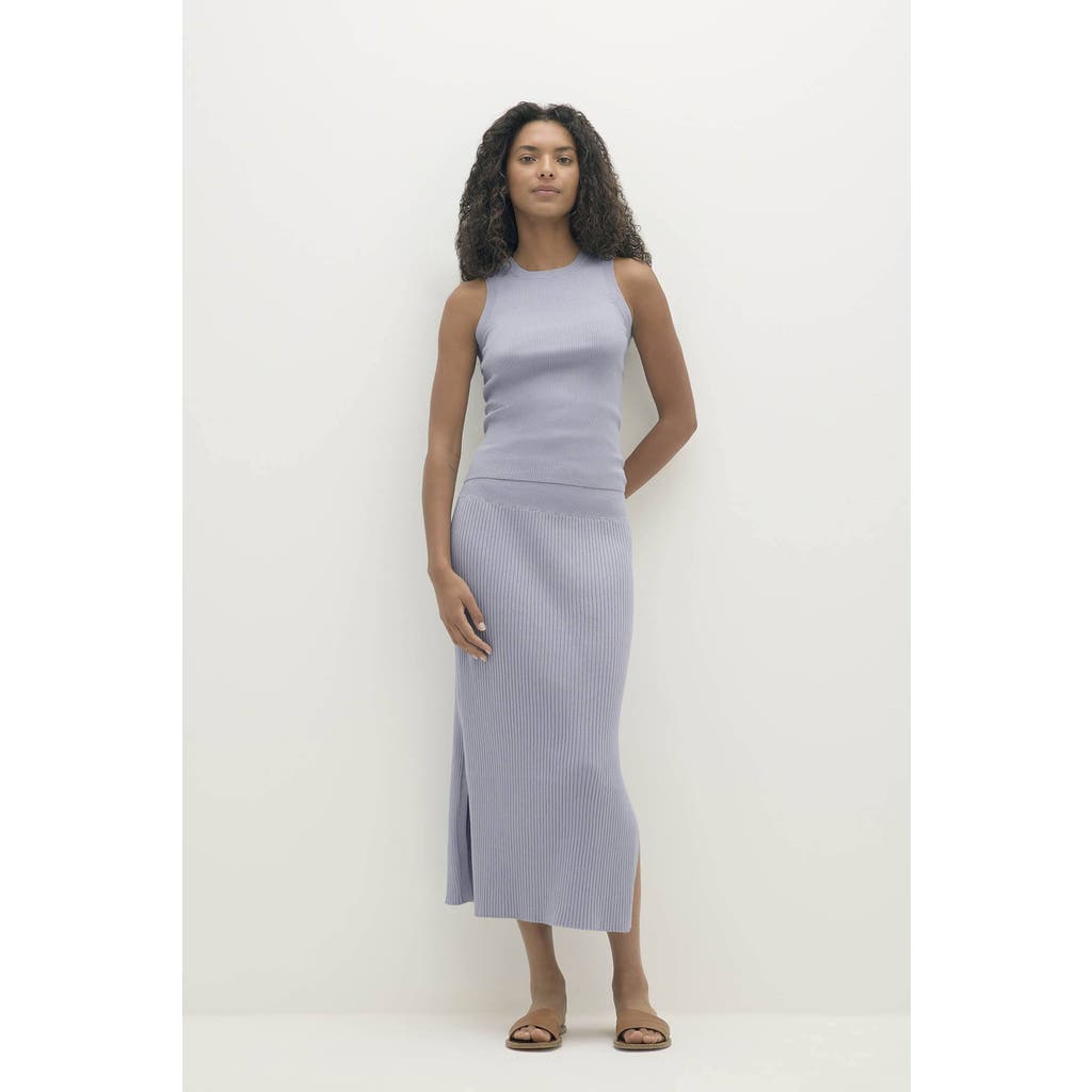 Naked Cashmere Aubrie Midi Skirt In Blue