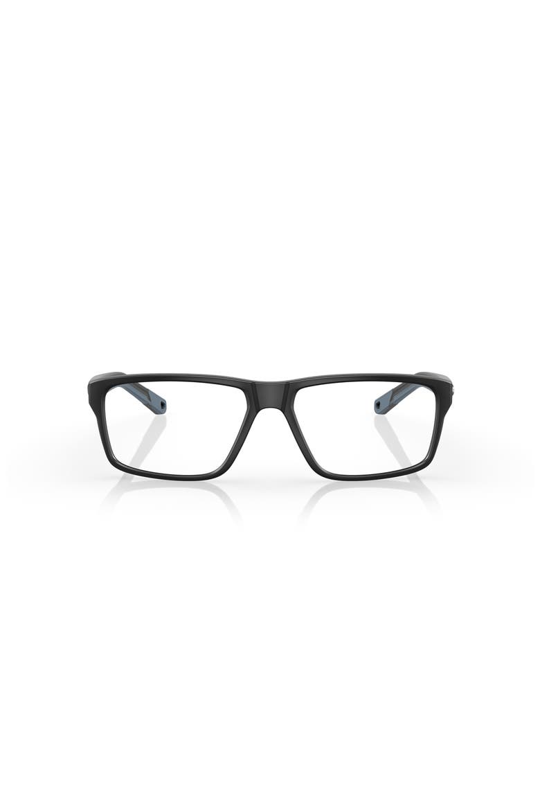 57mm Rectangle optical glasses, Alternate, color, Black