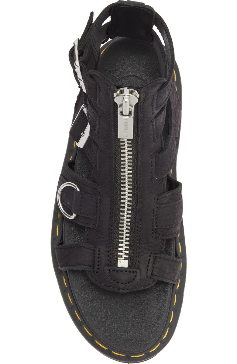 Dr. Martens Olson Gladiator Sandal, Alternate, color, Charcoal Grey