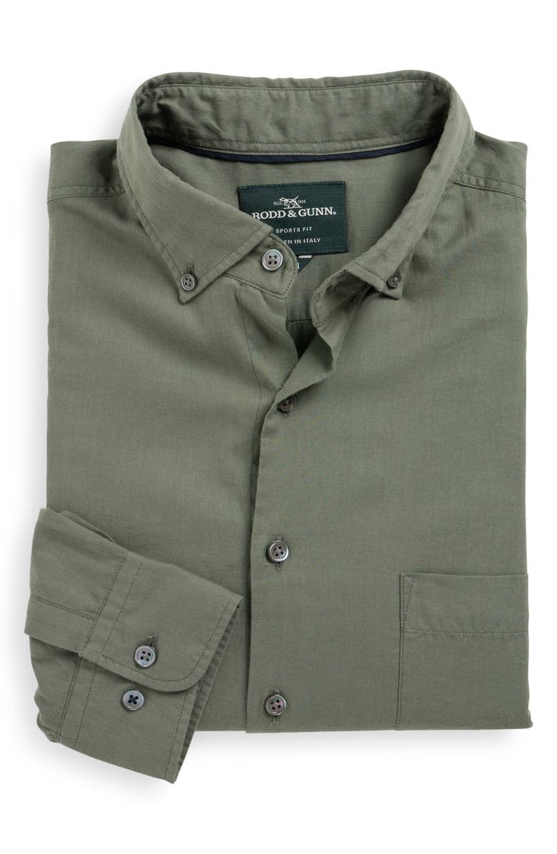 Rodd & Gunn Ben More Sports Fit Solid Button-Down Shirt, Alternate, color,