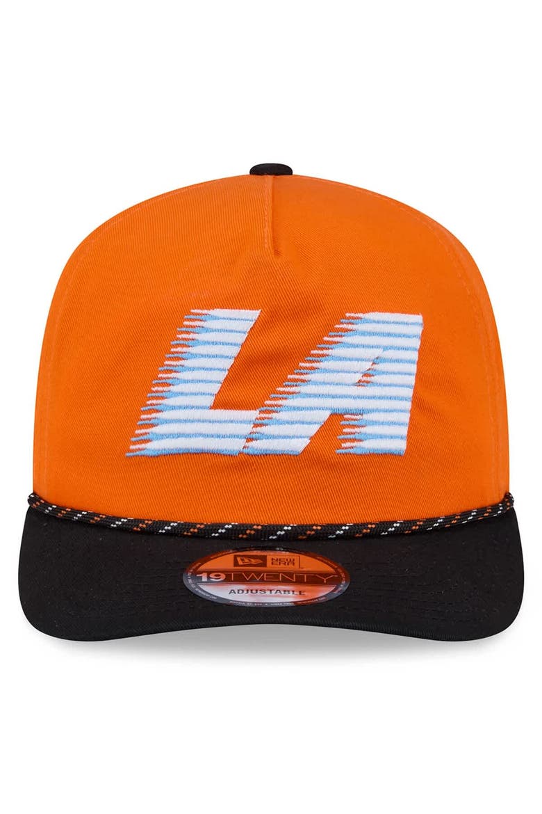 Men's New Era Orange/Black LA Clippers 2025/26 City Edition 19TWENTY Adjustable Hat, Alternate, color, Orange