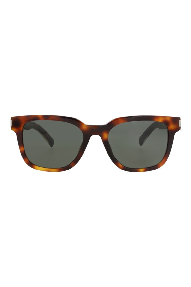 SL 52mm Square Sunglasses, Main, color, HAVANA CRYSTAL GREY
