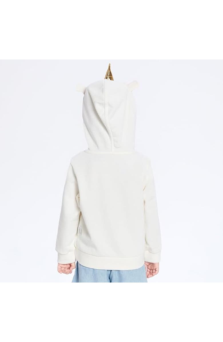 Balabala Dreamy Unicorn Hoodie, Alternate, color, White