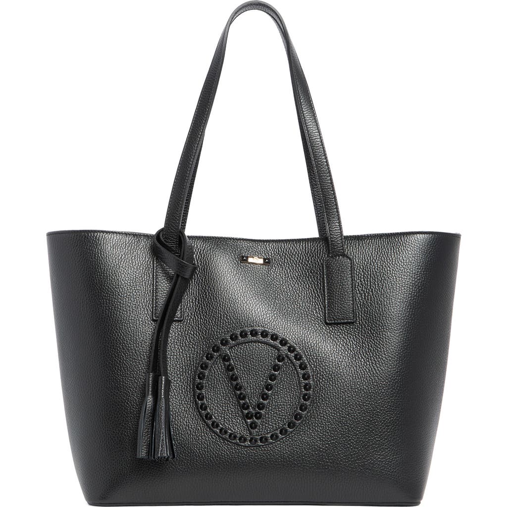Valentino By Mario Valentino Soho Rockstud Tote Bag In Black