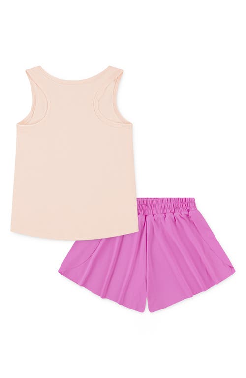 Nike Little Girls Wild Flower Tank And Shorts Set