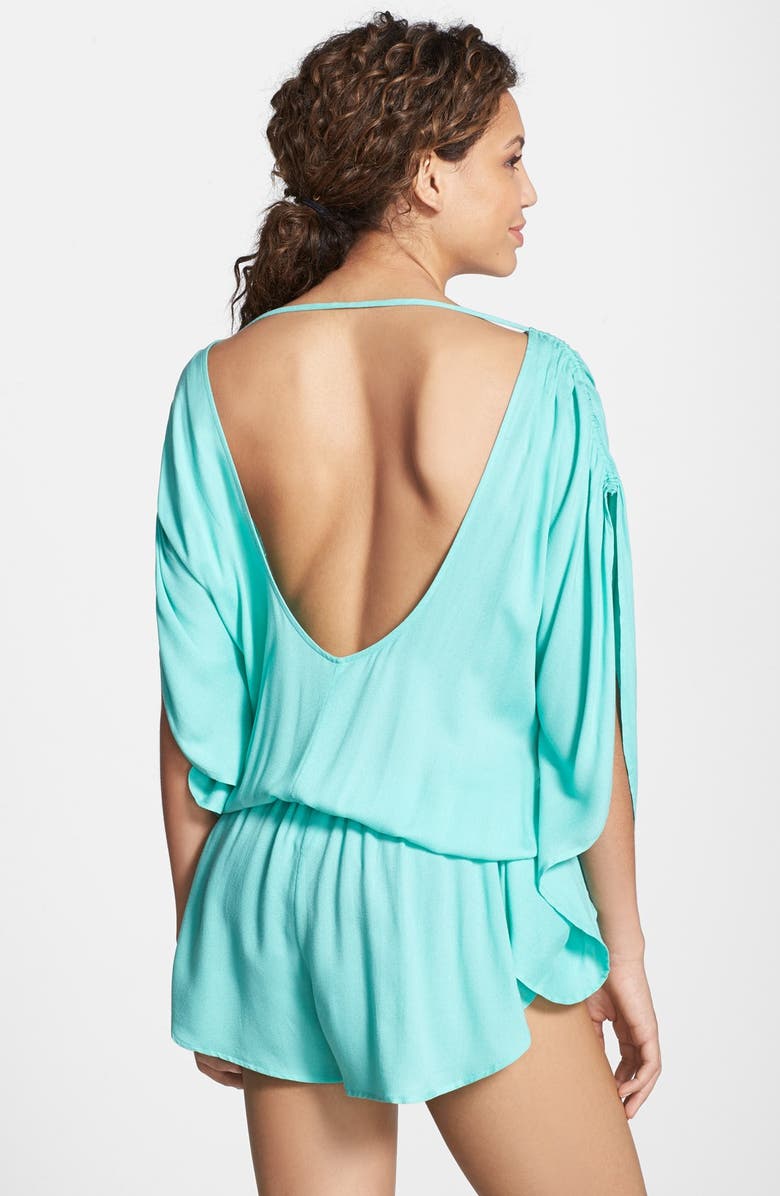 Seafolly Flowing Cover-Up Romper, Alternate, color, 