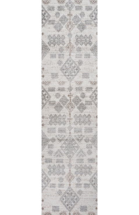 Bhalil Berber Diamond Geometric Area Rug