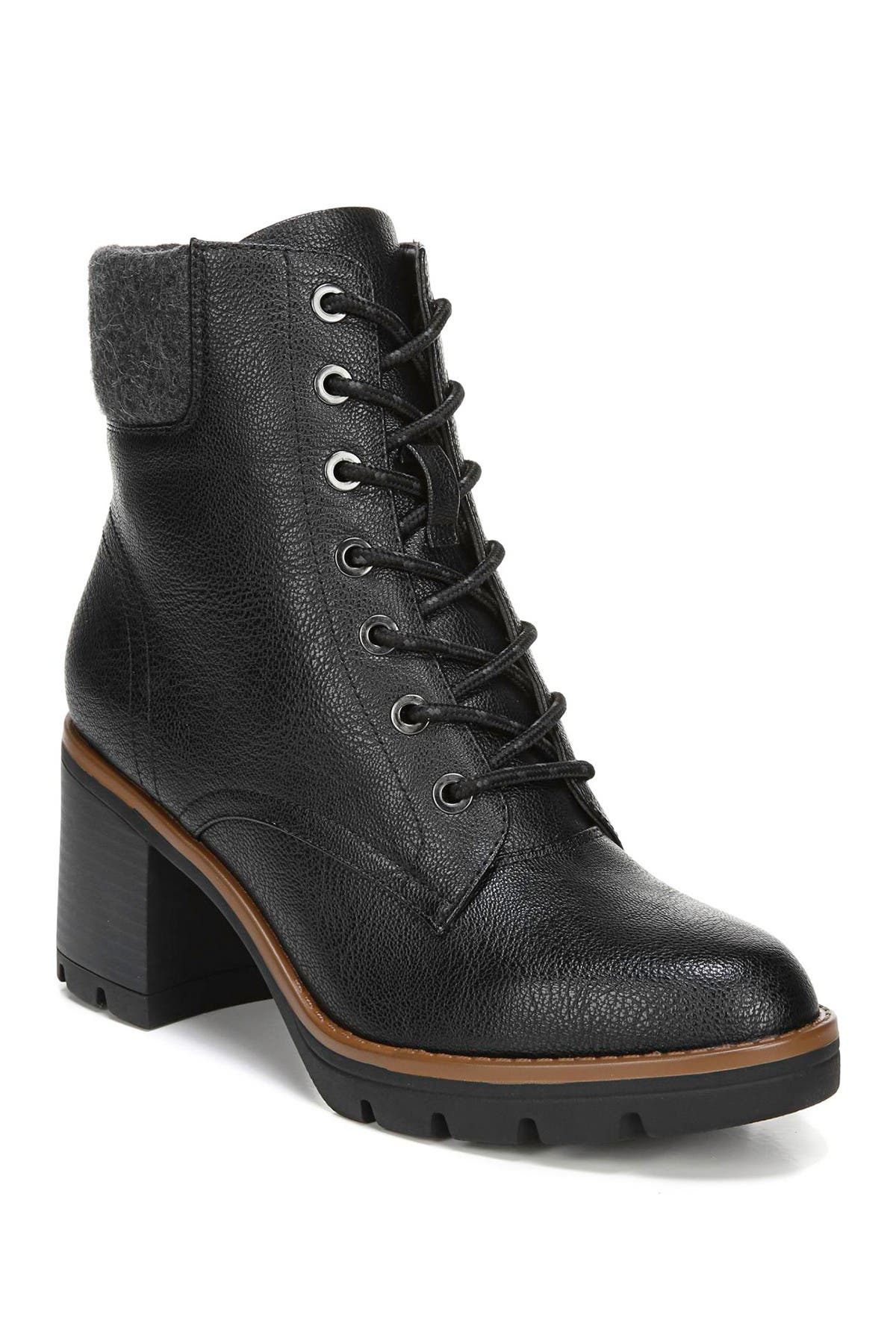 Naturalizer Madalynn Combat Boot - Wide Width Available, Main, color, 