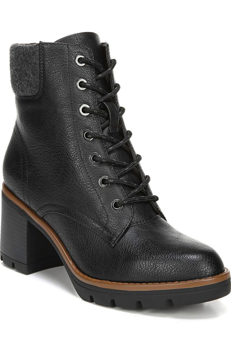 Naturalizer Madalynn Combat Boot - Wide Width Available, Main, color,