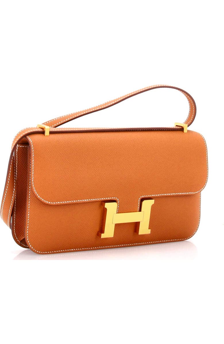 Pre-Owned Hermes Constance Elan NM Bag Epsom 25, Alternate, color, Gold