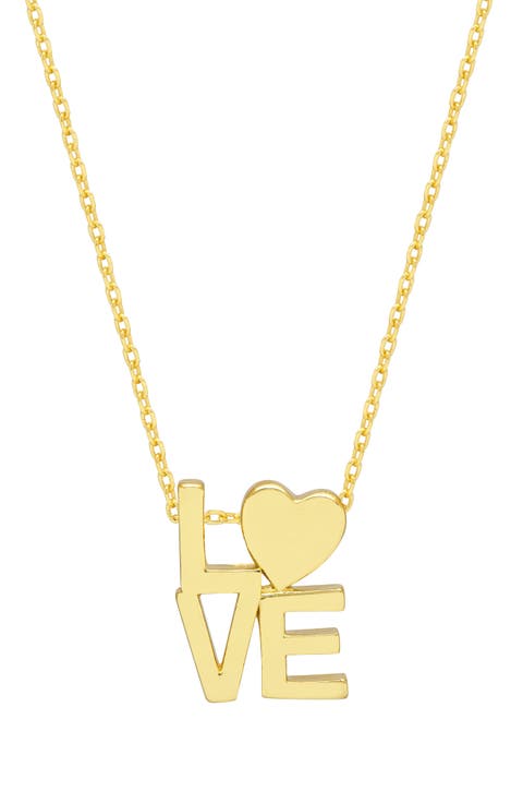 Love Pendant Necklace