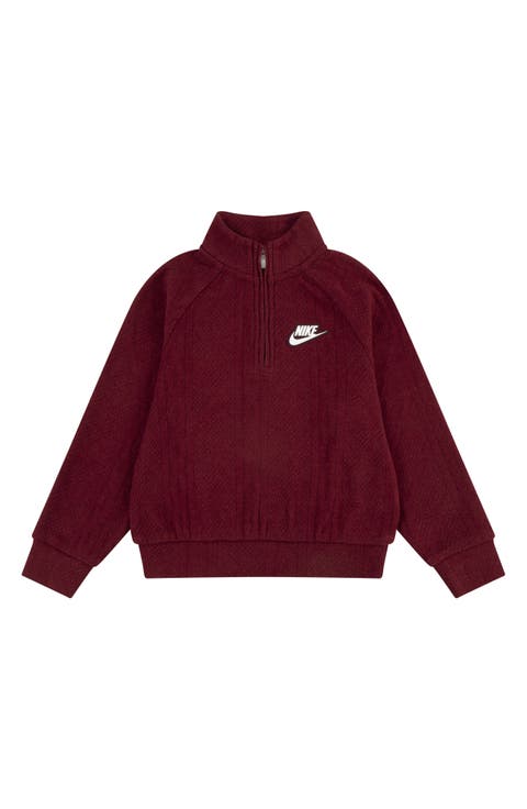 Kids' Textured Half-Zip Knit Pullover (Toddler & Little Kid)