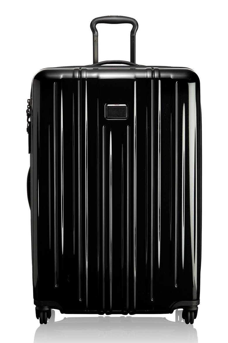 'V3' Extended Trip Wheeled Packing Case, Main, color, BLACK