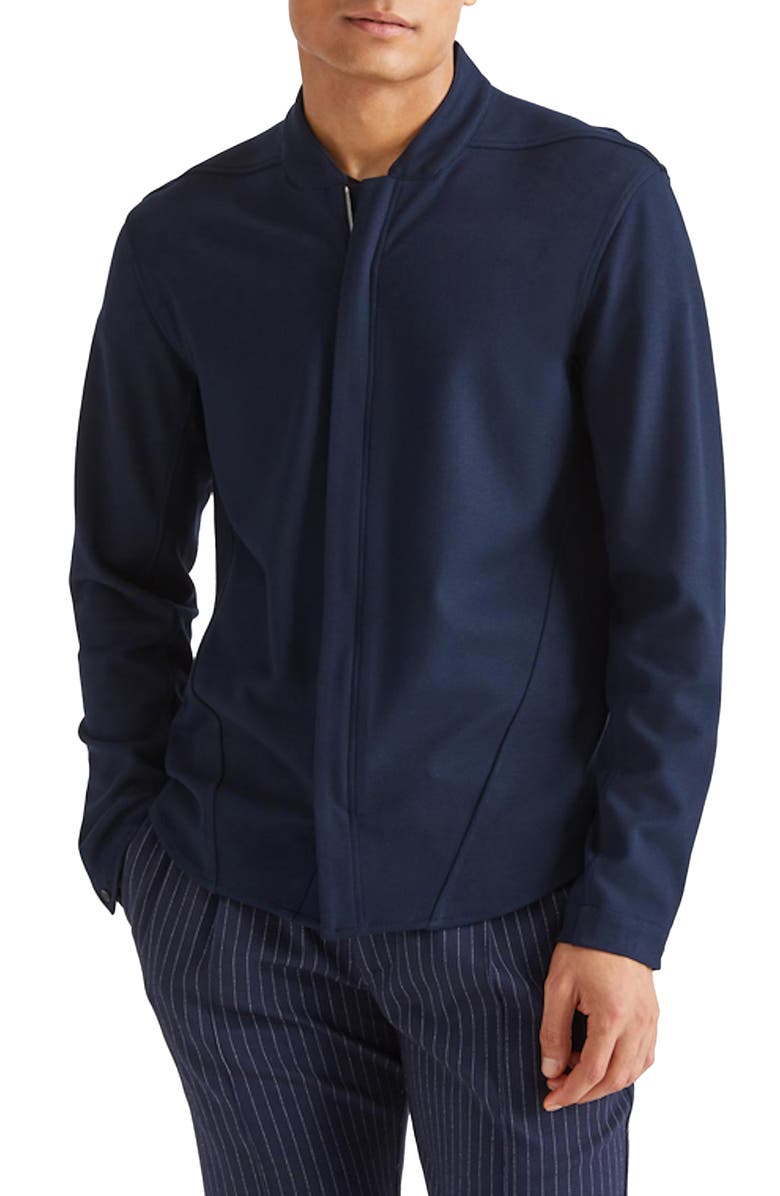 SENECA Modena Zip Dress Shirt, Main, color,