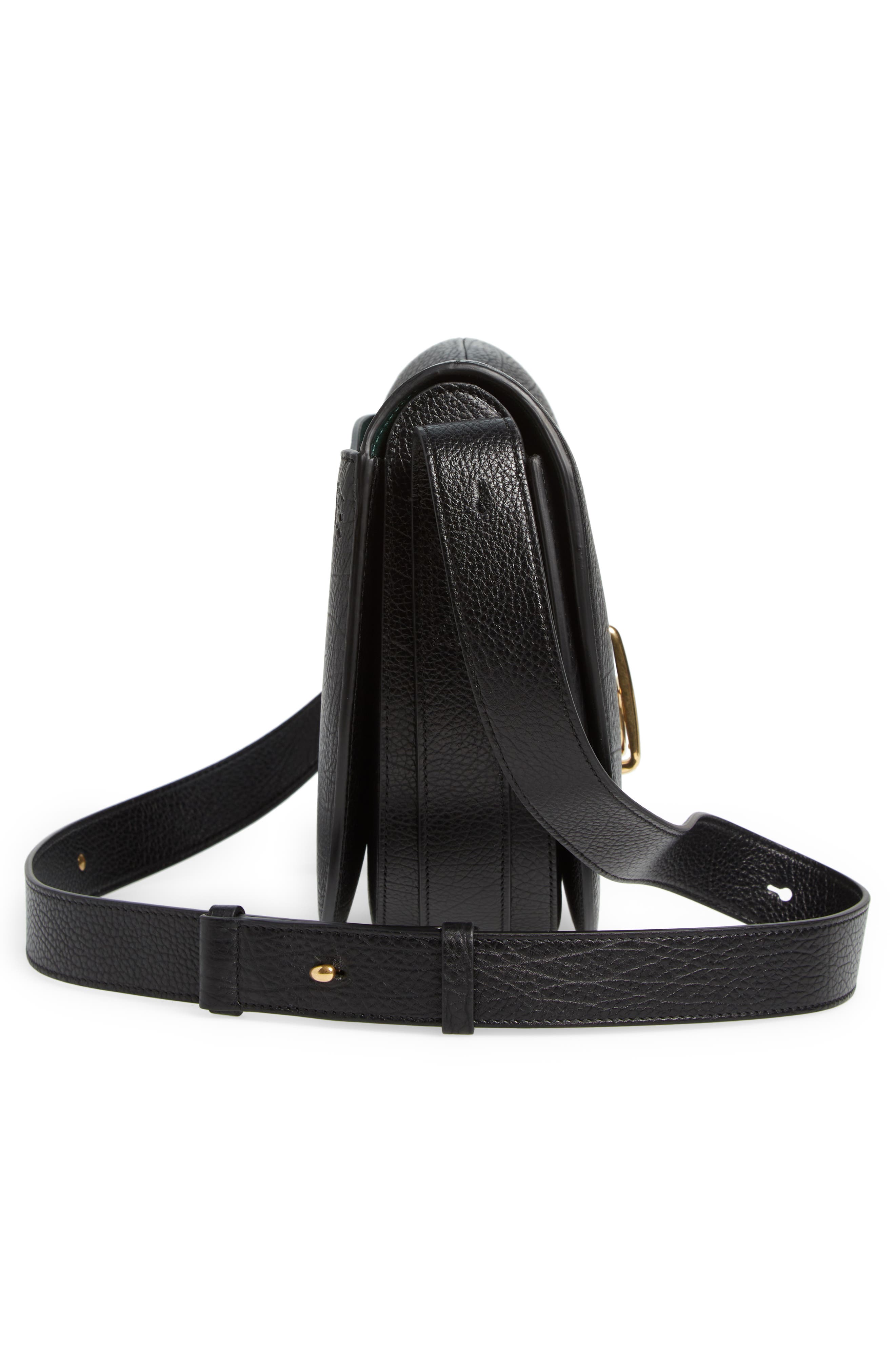 Burberry Small Rocking Horse Leather Shoulder Bag, Alternate, color, 