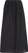 LOULOU DE SAISON Carmen Cotton & Silk Voile Maxi Skirt