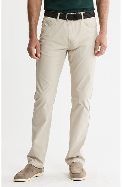Straight Leg Stretch 5-Pocket Pants