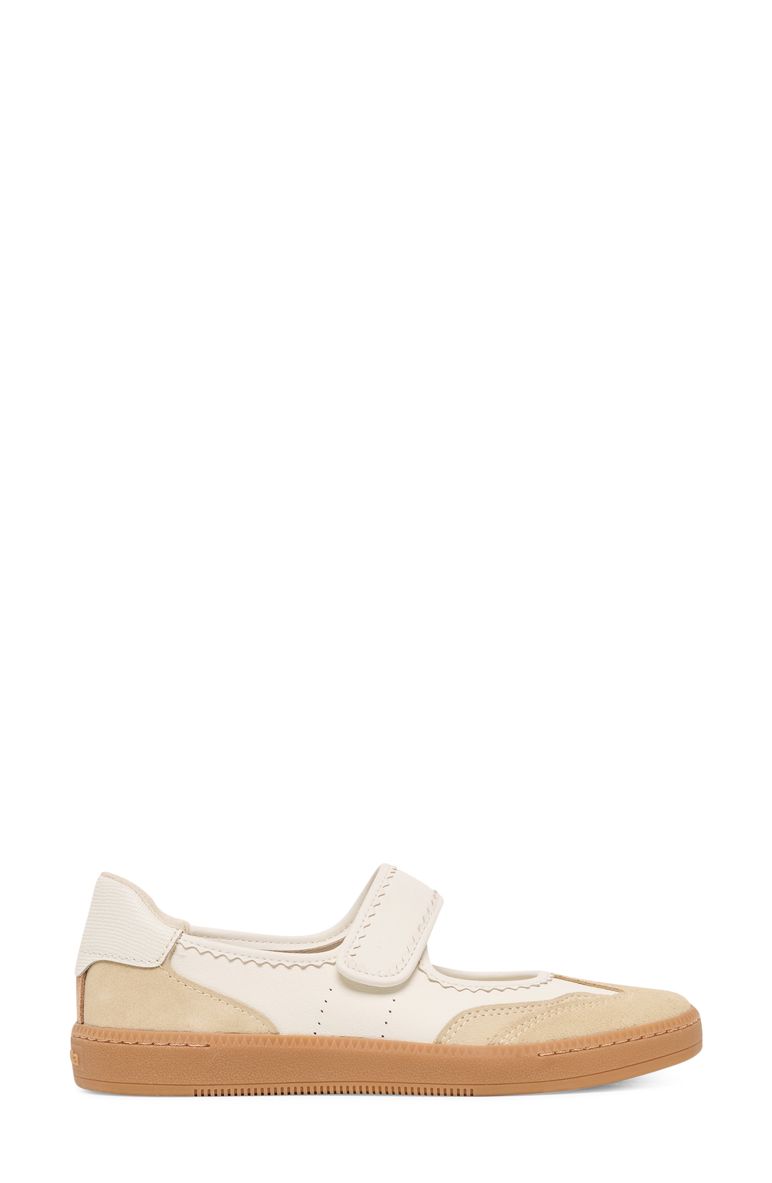 Nanet Mary Jane Flat, Alternate, color, IVORY MULIGHTI LEATHER