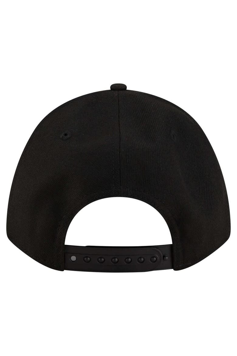 Men's New Era  Black New York Yankees Player Replica 9FORTY Adjustable Hat, Alternate, color, Black