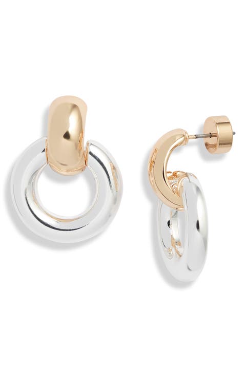 Polished Door Knocker Earrings