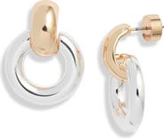 Nordstrom Polished Door Knocker Earrings