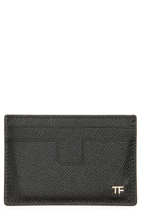 T-Line Soft Grain Leather Card Holder