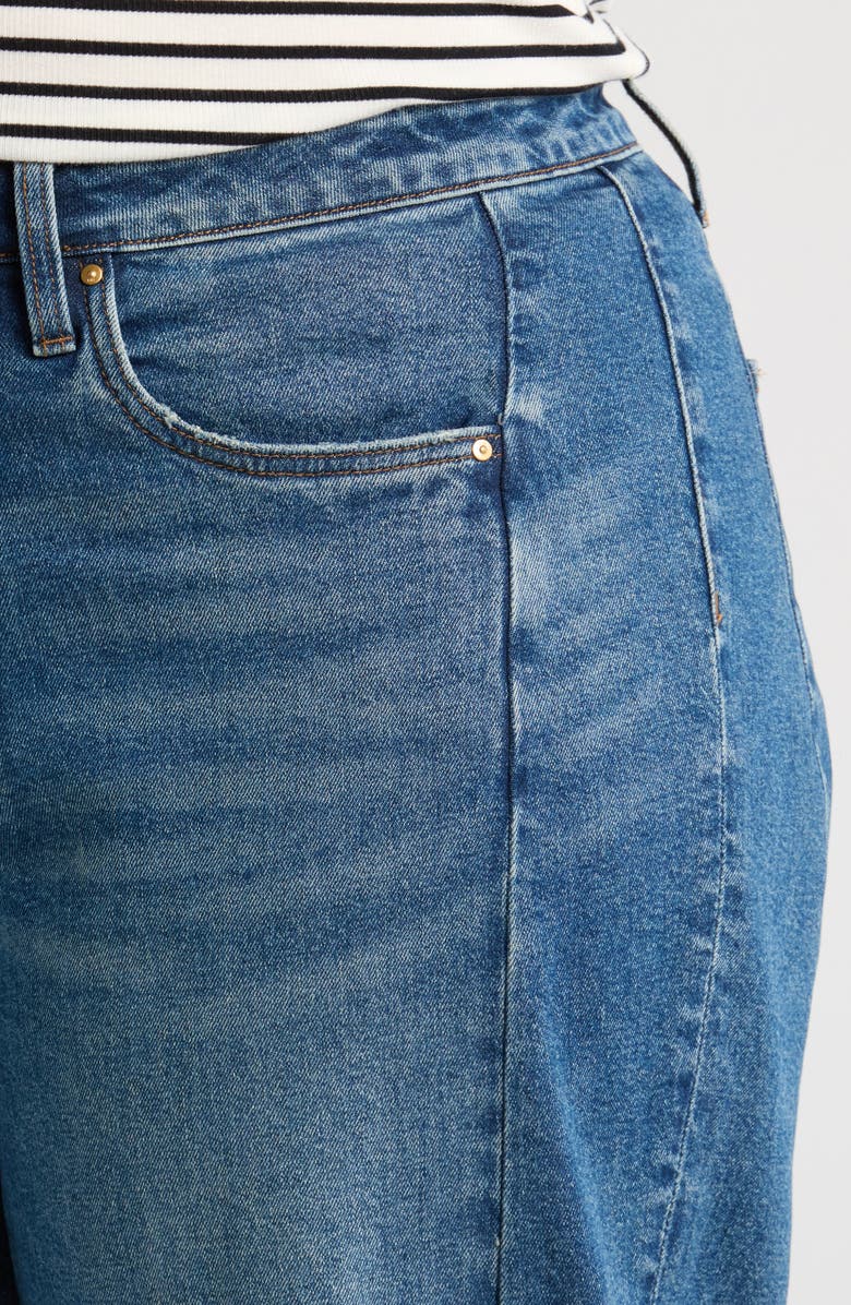 KUT from the Kloth Meg Cuffed Wide Leg Jeans, Alternate, color, 