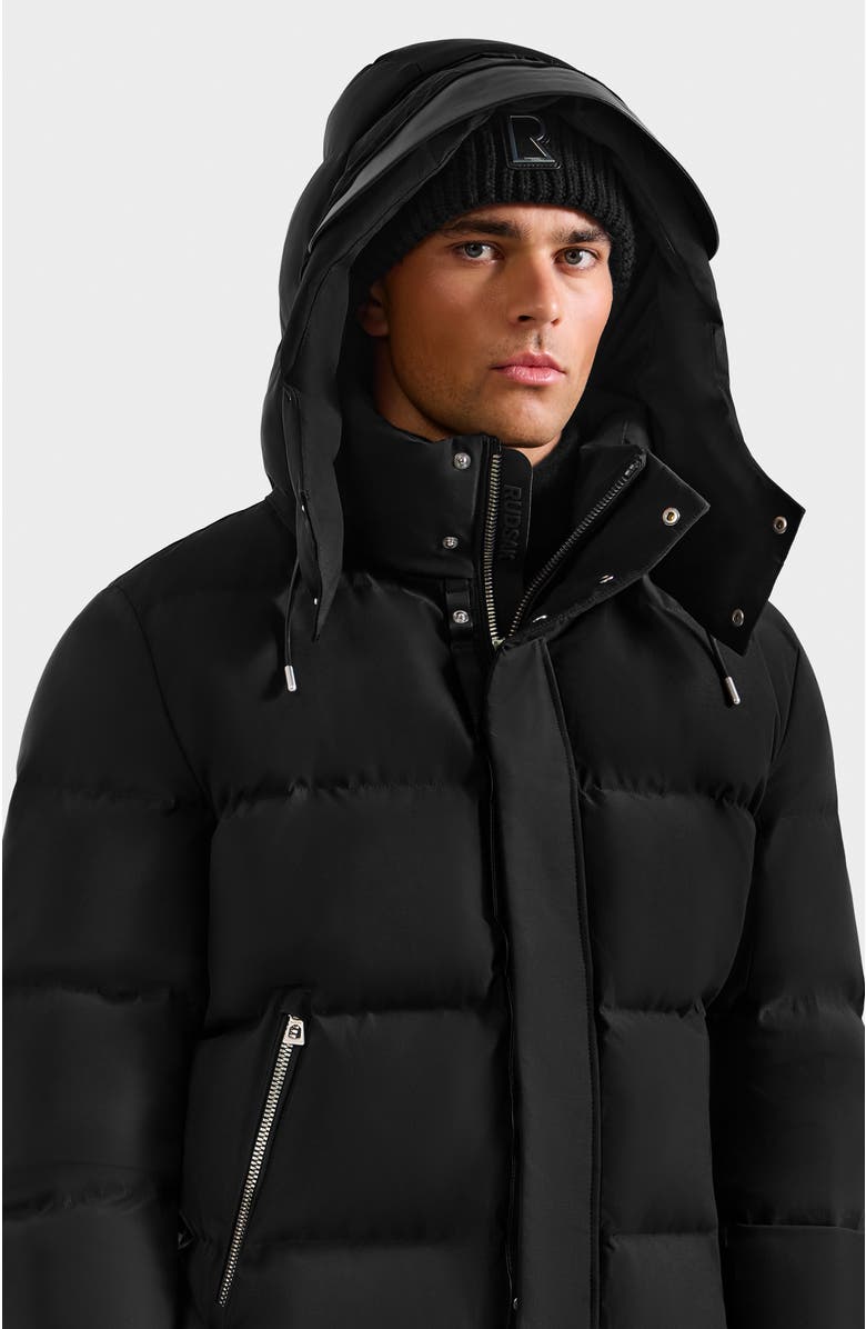 Rudsak Joel Heritage Quilted Down Puffer, Alternate, color, Black