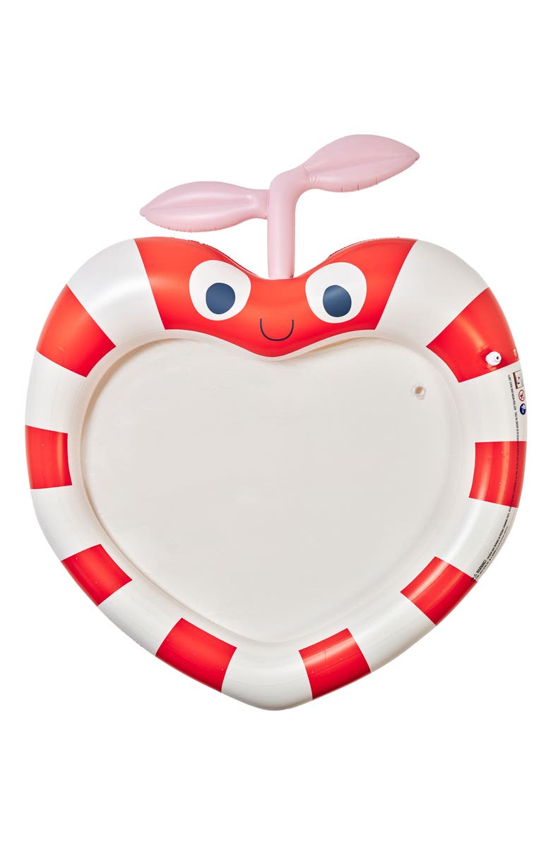 Sunnylife Poppy the Peach Sprinkler Mat, Main, color, Pink
