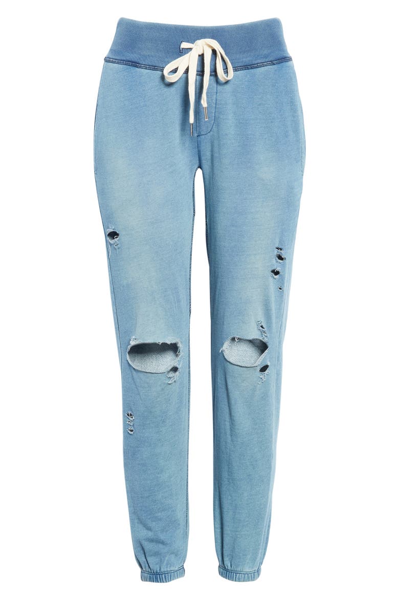 Sayde Sweatpants, Alternate, color, RAIN DESTROY