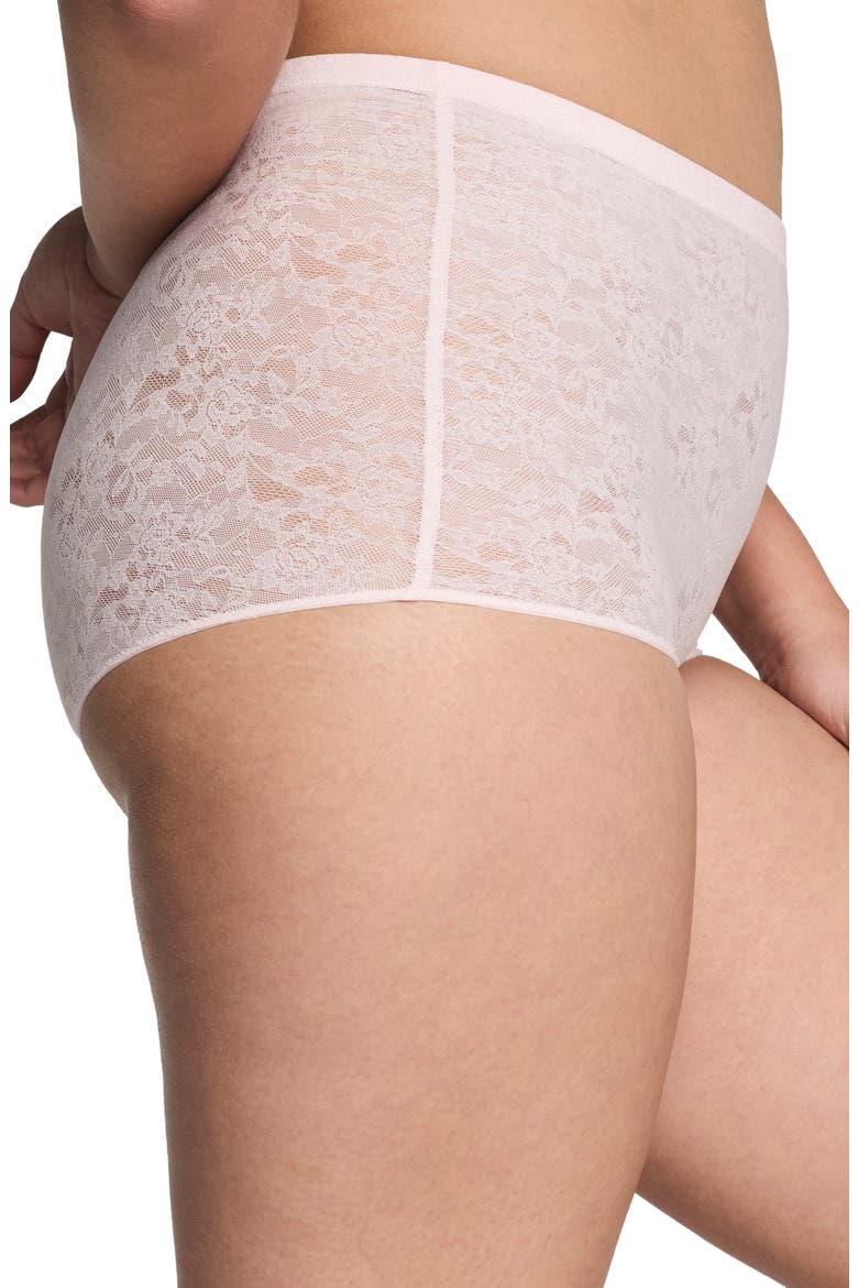 SPANXsupersmooth® Day to Date Night Lace Boyshorts, Alternate, color, ROSEBUD