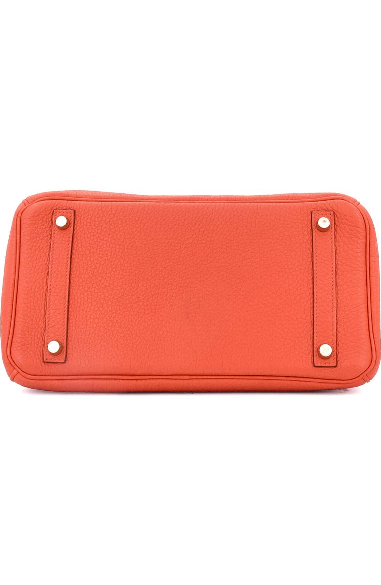 Pre-Owned Hermes Birkin Handbag Orange Togo with Gold Hardware 30, Alternate, color,