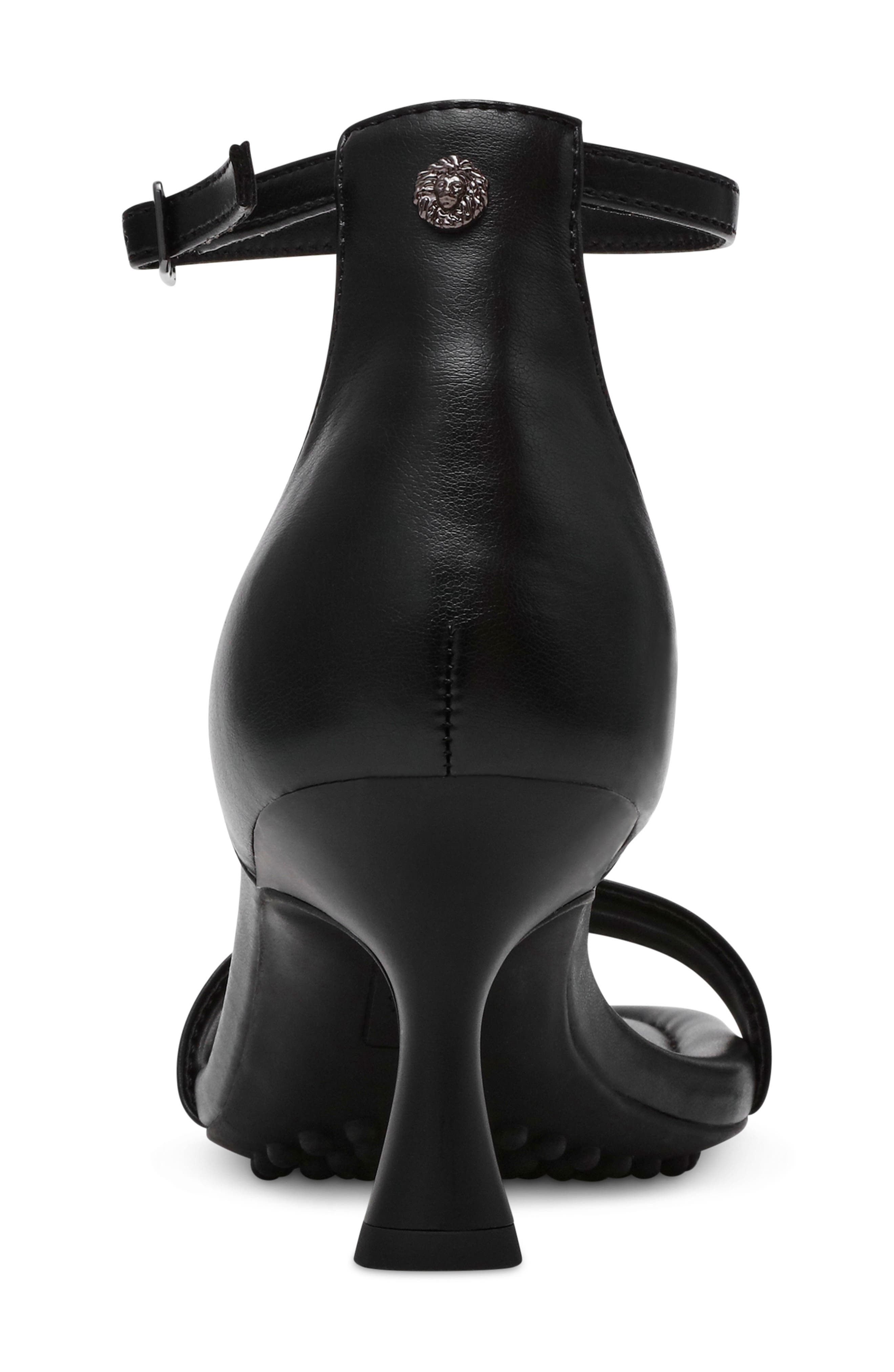 Anne Klein Jade Sandal, Alternate, color, Black Pu