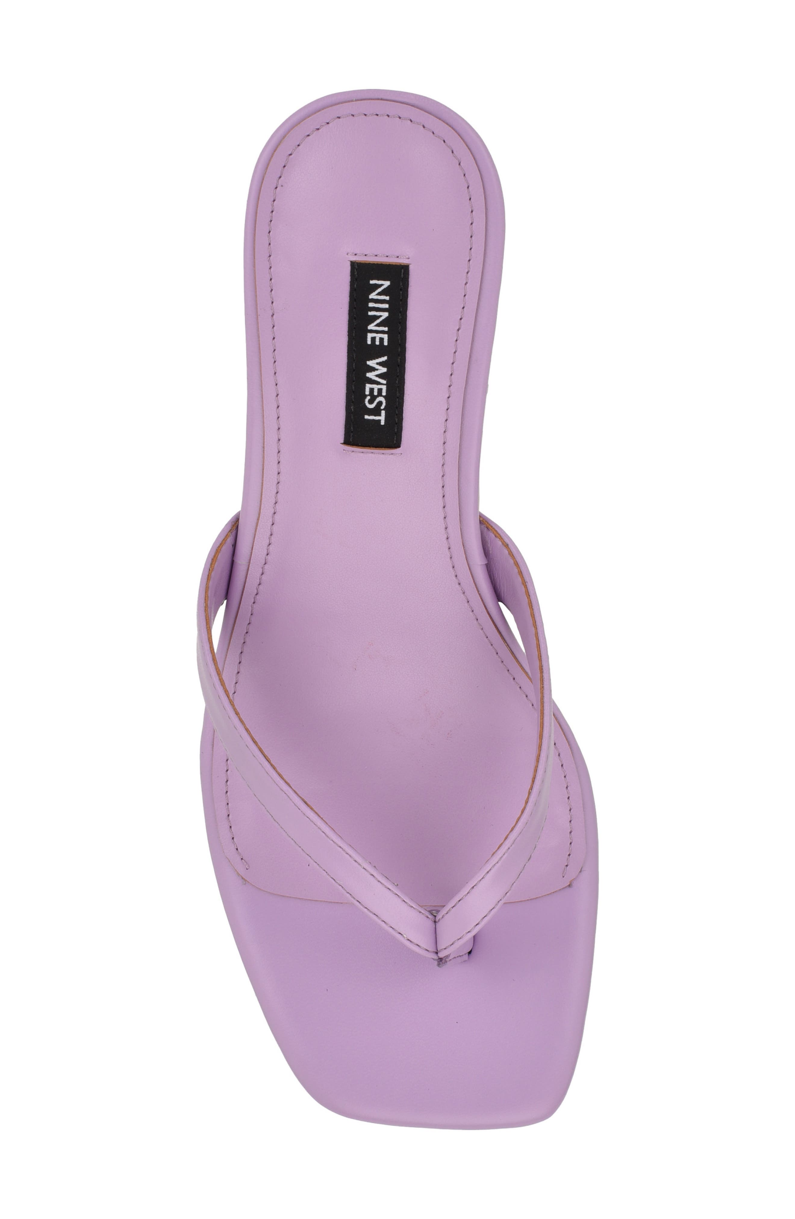 Nine West Andela Flip Flop, Alternate, color, Dark Purple