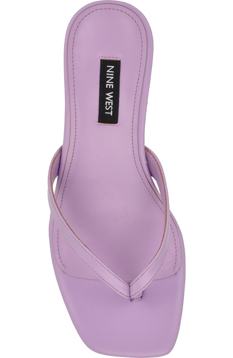 Nine West Andela Flip Flop, Alternate, color, Dark Purple
