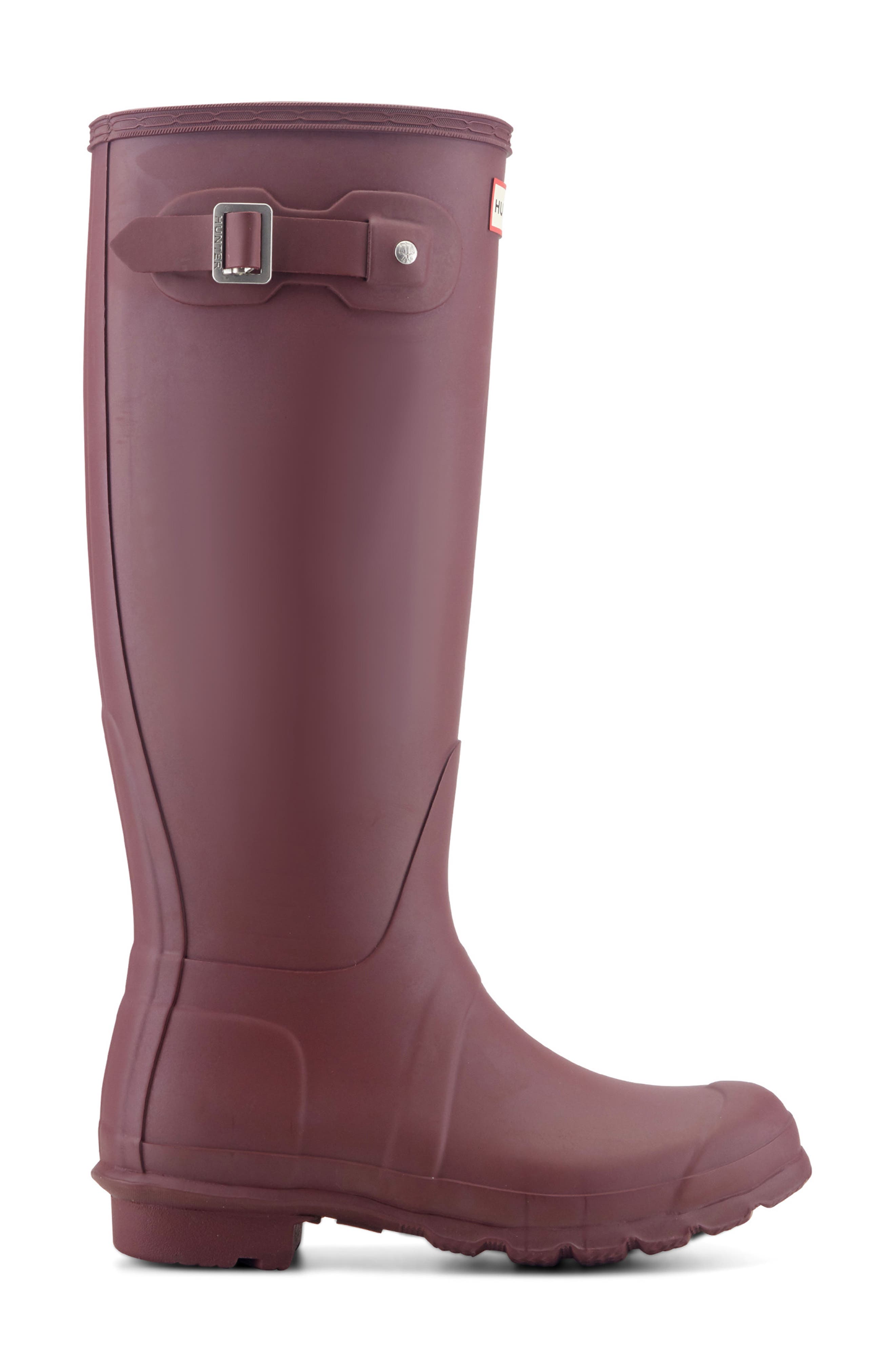 Original Tall Waterproof Rain Boot, Alternate, color, DARK RED