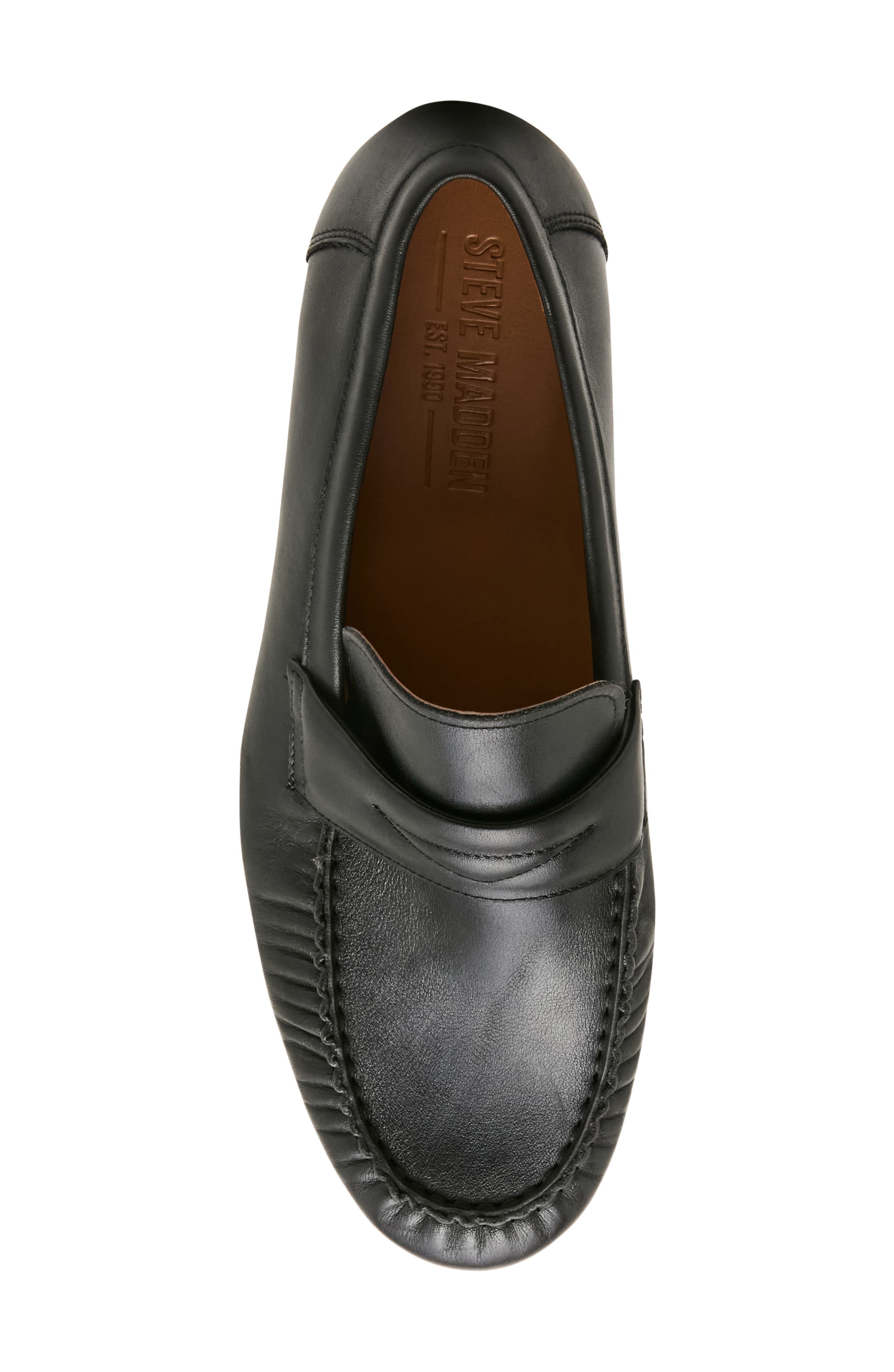 Bucci Penny Loafer, Alternate, color, BLACK
