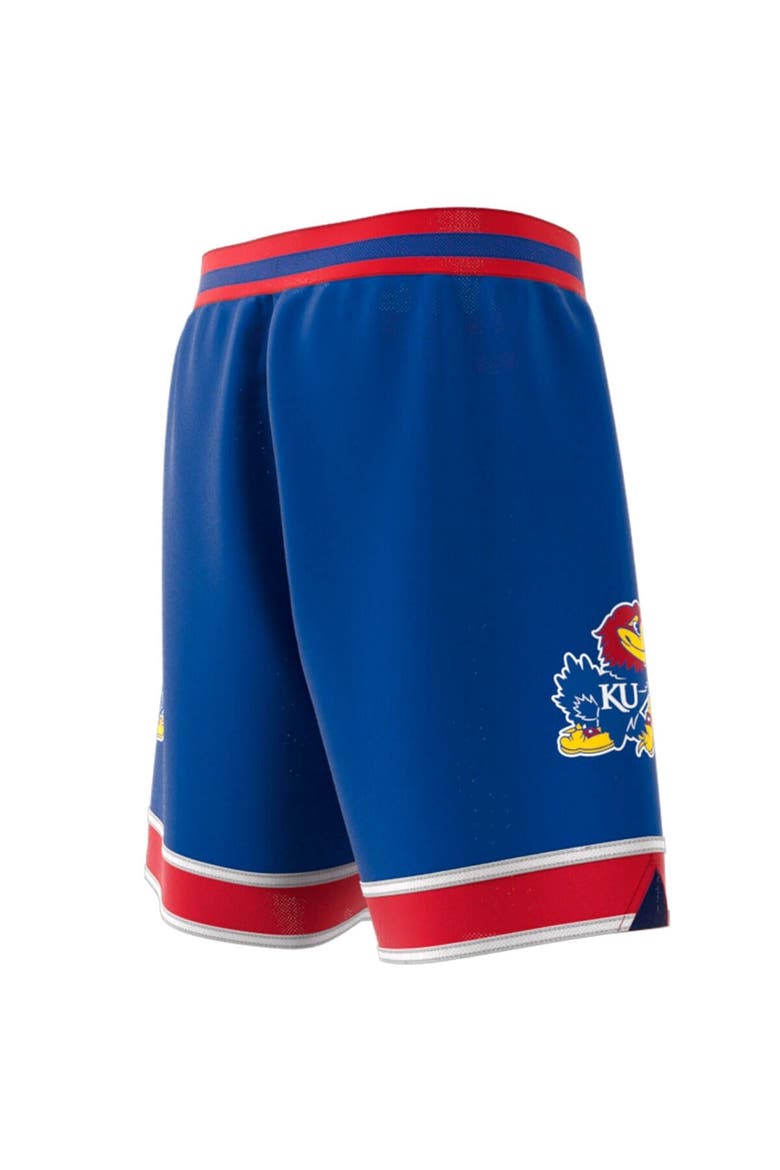 Men's adidas Royal Kansas Jayhawks Swingman Replica Basketball Shorts, Alternate, color, Royal